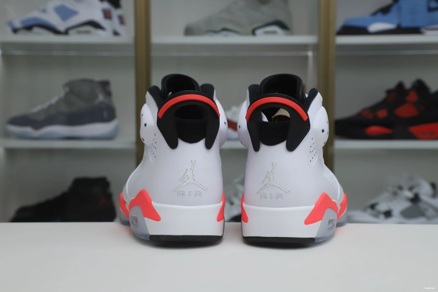 Jordan 6 White Retroinfrared Air 1208